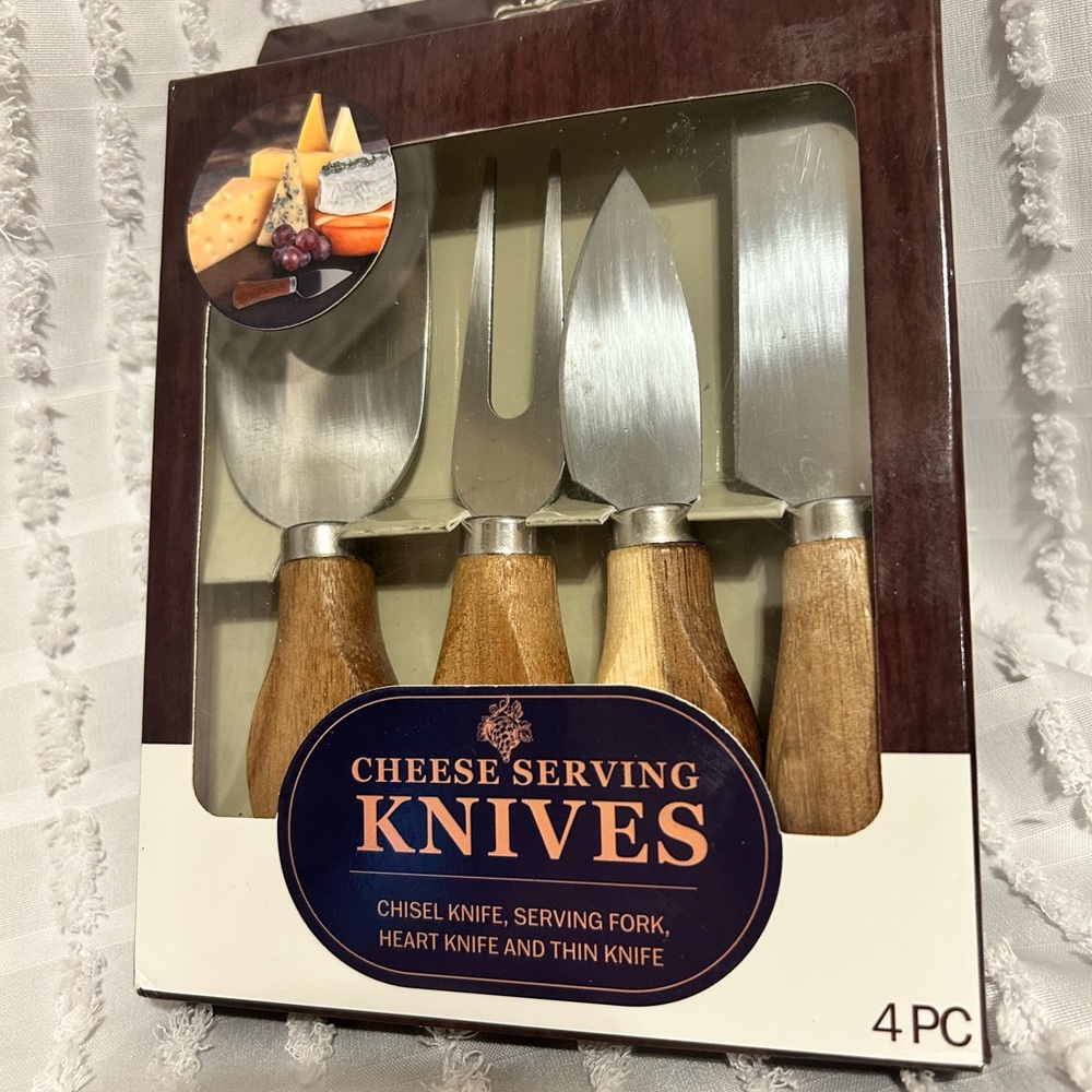 Cheese Knife Set - Picture 2 of 9